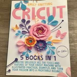 Cricut Crafting Book with Floral Design